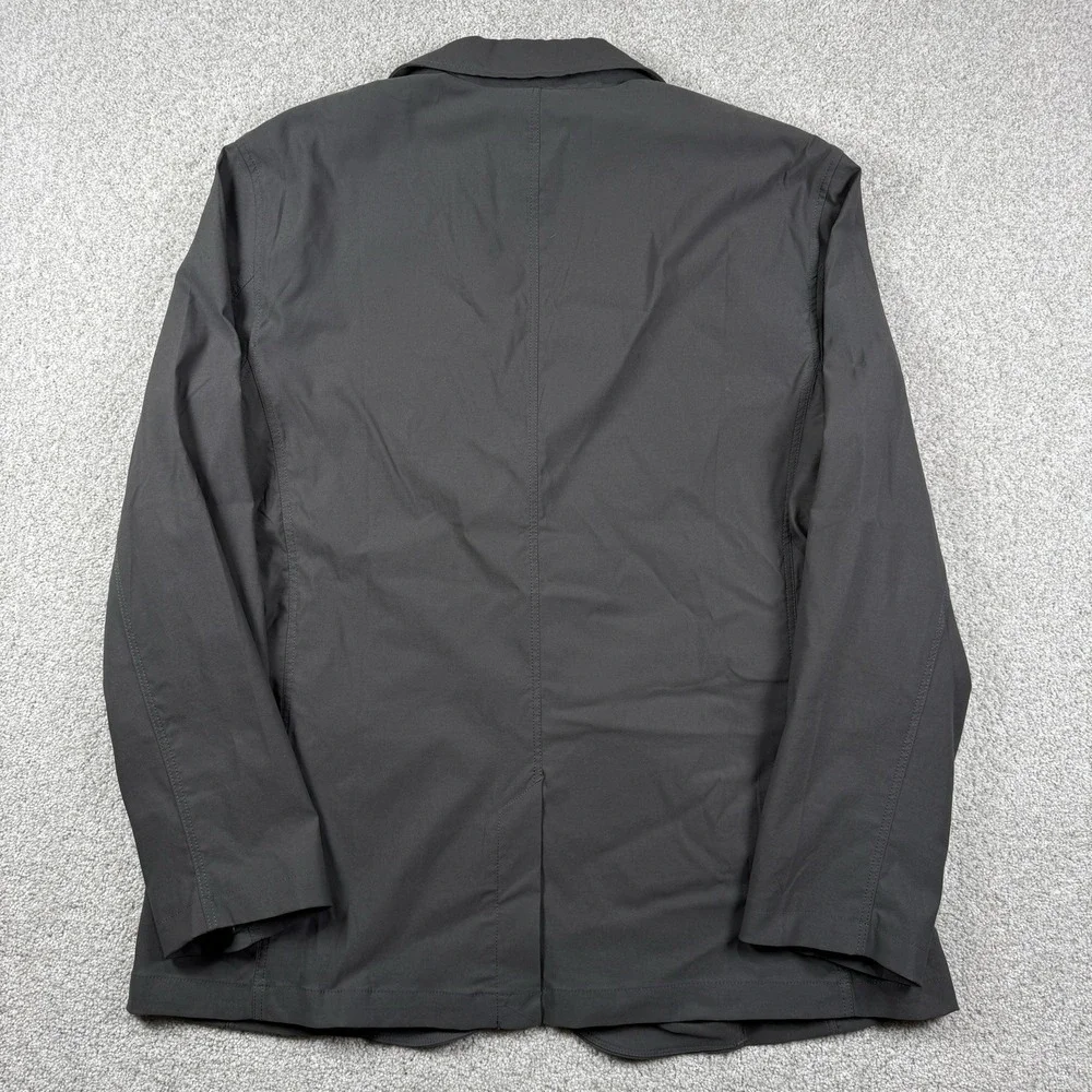New Mens Eddie Bauer Travex Voyager 2.0 Blazer‎ Size 46 Gray Jacket